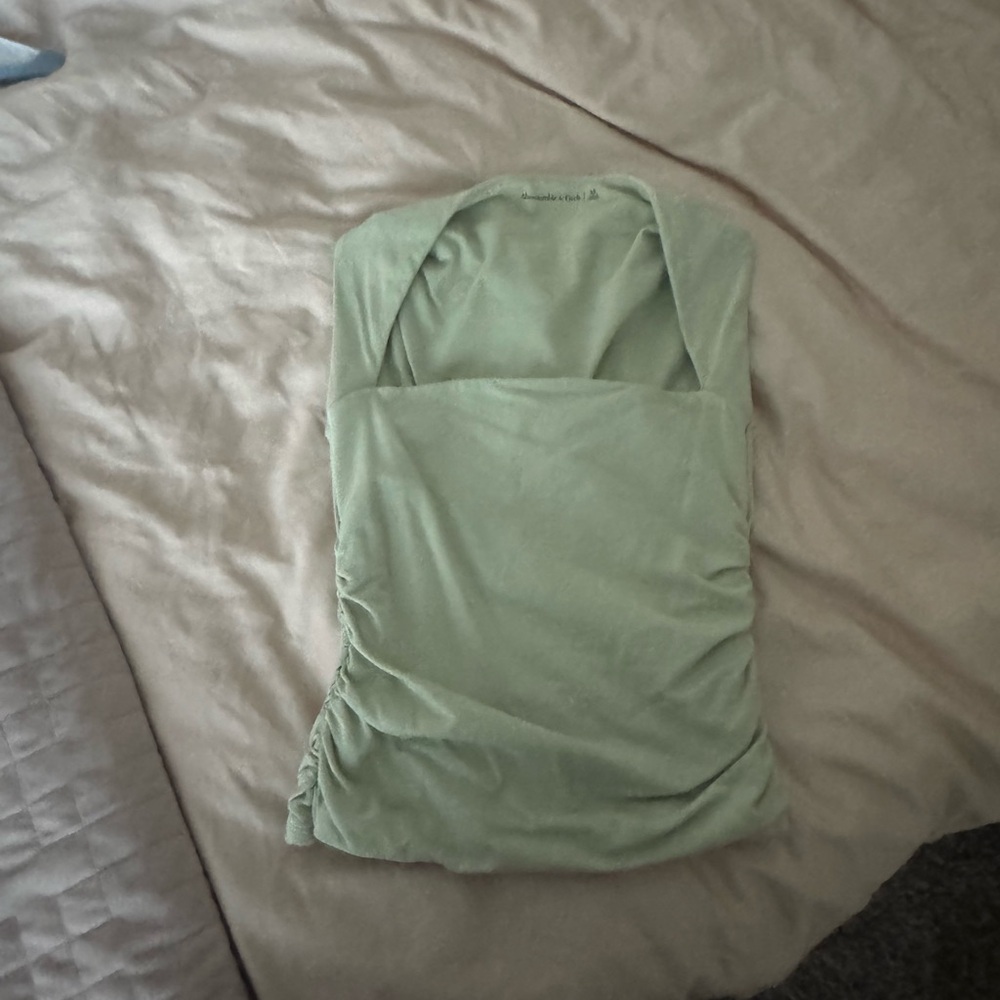 Abercrombie & Fitch Light Green Women's Blouse